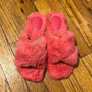 Pink slippers
